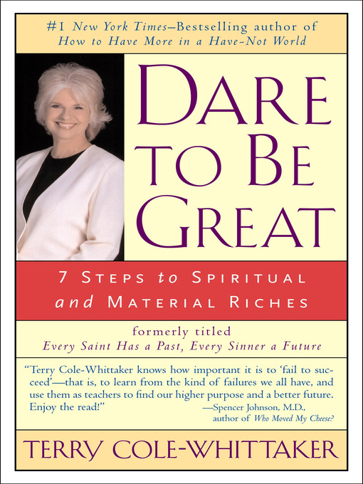 Title details for Dare to Be Great! by Terry Cole-Whittaker - Wait list